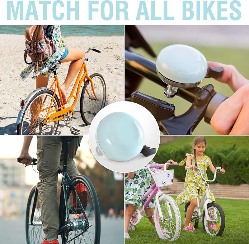 Campana bicicleta Beach Cruiser diseño clásico sonido anillo