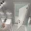 Puerta ducha Kinkade XL color negro mate