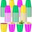 Vasos de chupito Mardi Gras 2 oz para fiestas y celebraciones