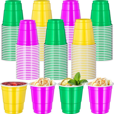 Vasos de chupito Mardi Gras 2 oz para fiestas y celebraciones