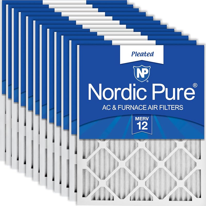 Filtros aire plisados MERV 12 20x22x1