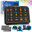 Caja interruptor táctil LED para coche universal con