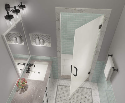 Puerta ducha Kinkade XL bronce aceitado