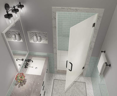 Puerta ducha Kinkade XL bronce aceitado