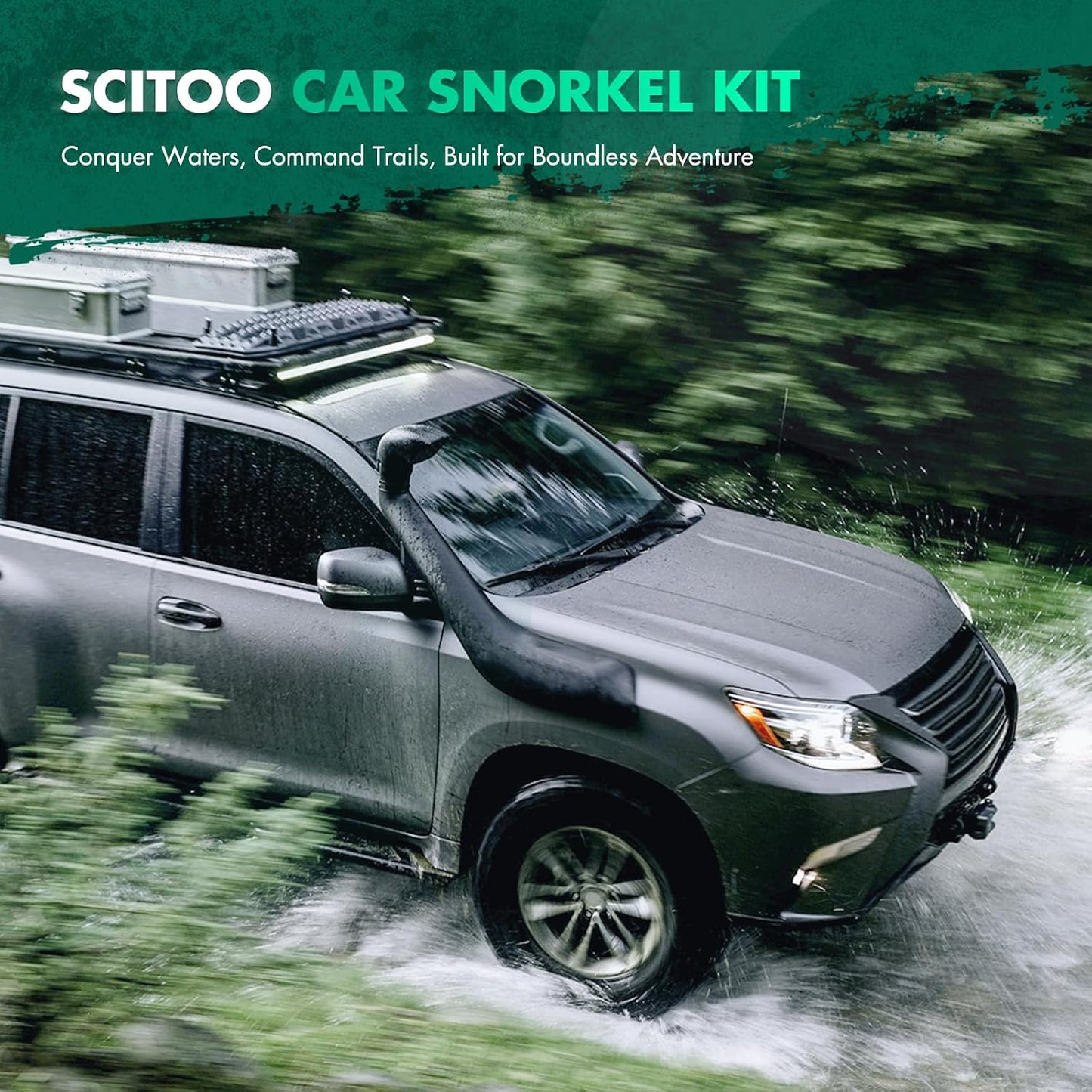 Kit snorkel comp Toyota Tacoma 2016-21 3.5L V6 negro