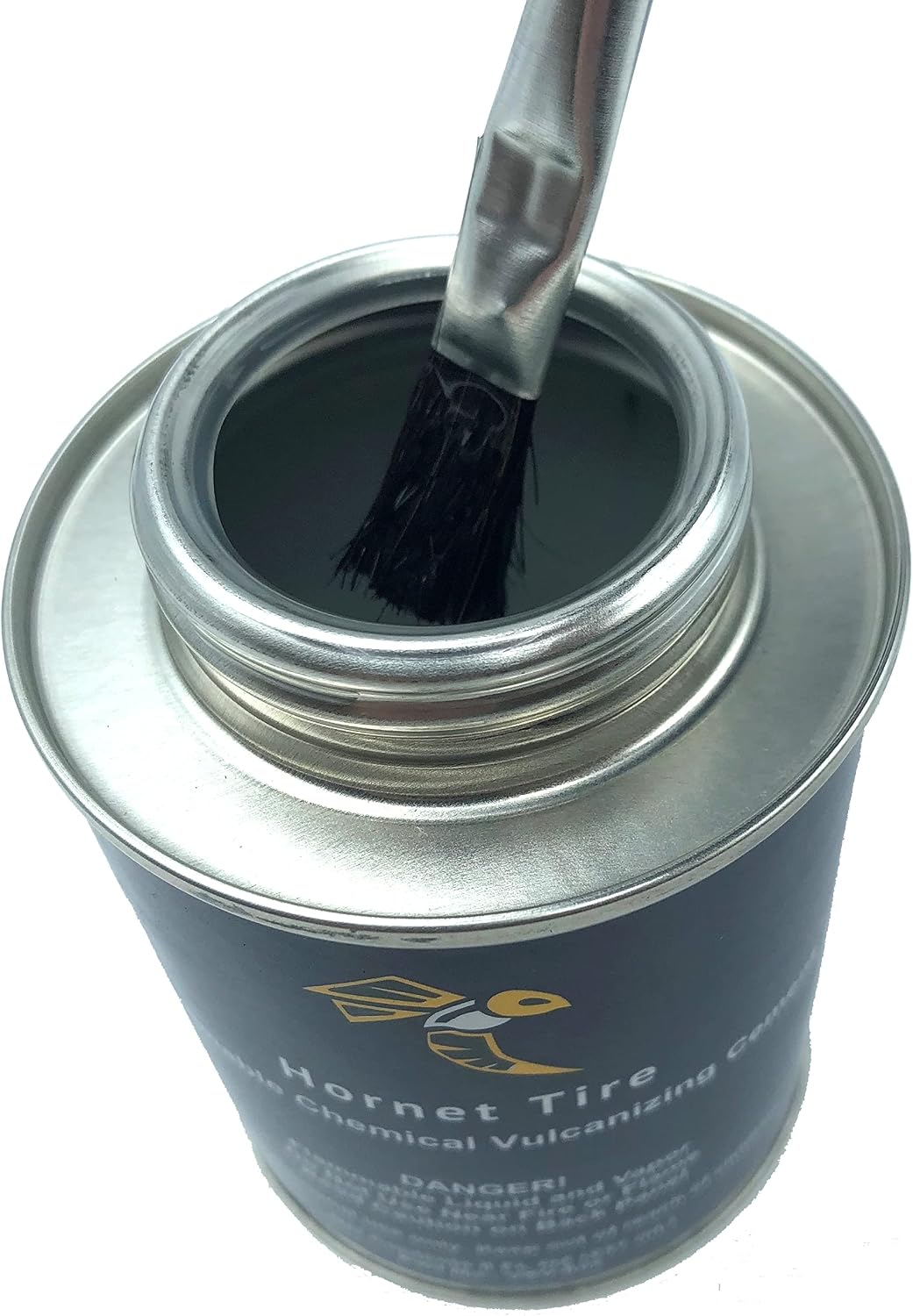 Cemento vulcanizante transparente para neumáticos 8oz