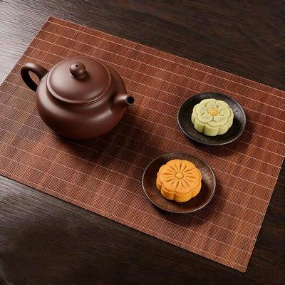 Mantel individual antideslizante estilo japonés para comedor