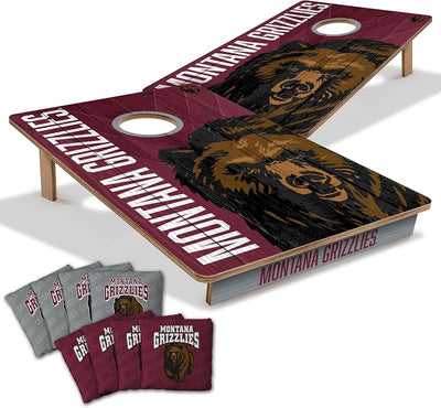 Set Cornhole Madera 2x3 ft con Bolsas Logotipo
