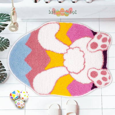 Alfombra baño Pascua antideslizante 25x18pulg