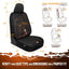 Fundas asiento delantero Naruto pack 2 semiuniversal