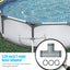 2 Conectores manguera piscina junta T 1.25" repuesto