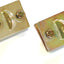 2 Soportes Horquilla Atornillados 1/2" Con Placa