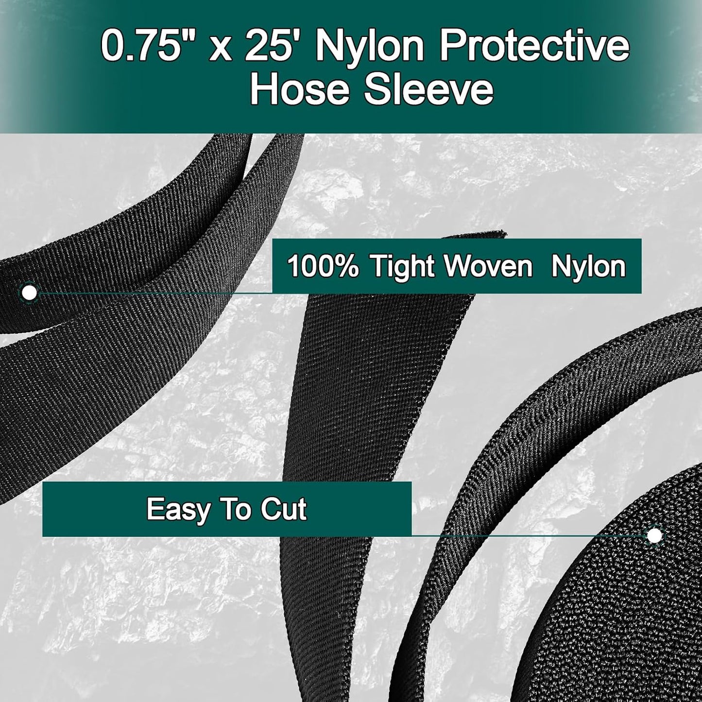 Funda protectora de nailon para cable de soldadura Tig 0.75