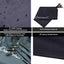 Huella tienda lona impermeable ultraligera camping playa