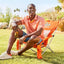 Silla plegable Tommy Bahama para exteriores con bolsa