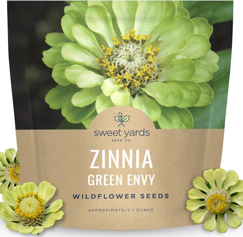 Paquete 4000 semillas Zinnia elegans 1oz
