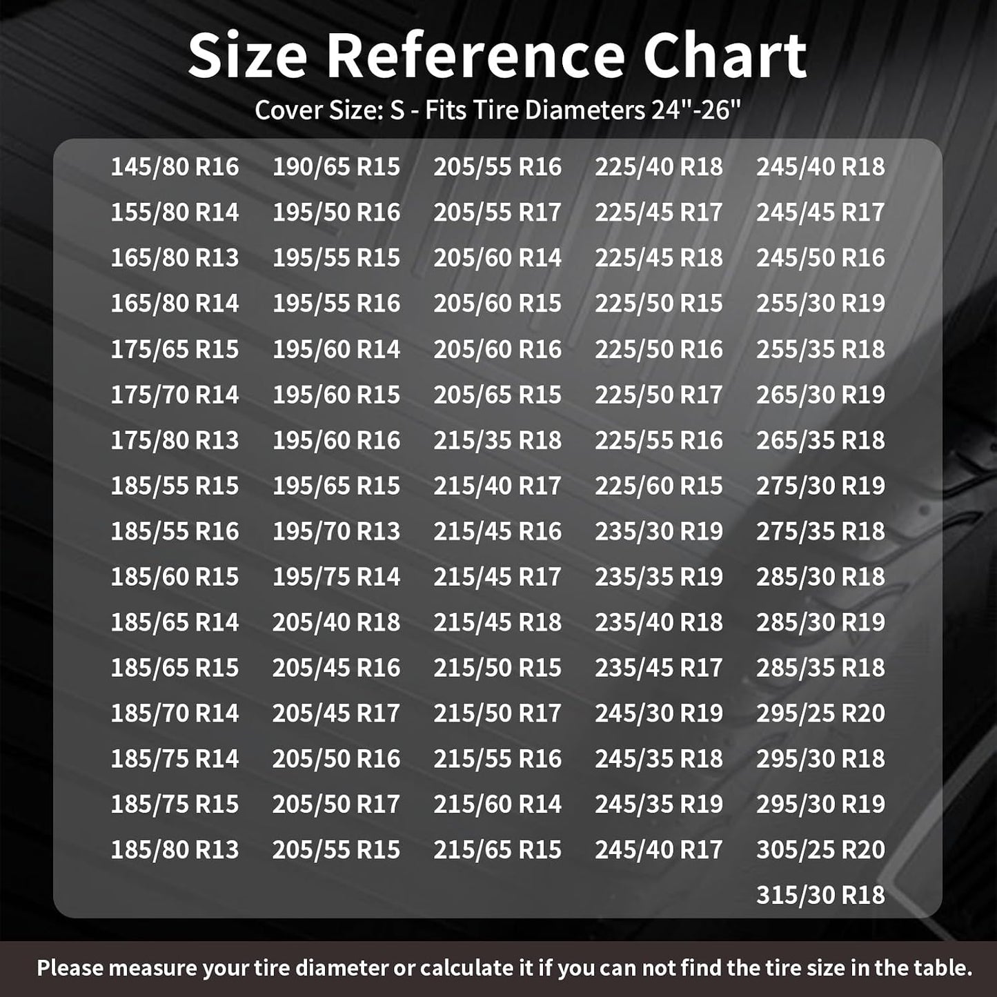 4 Pzas Fundas Neumáticos Universal 24-26" UV Resistentes