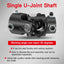 Juntas dirección negras 1x3/4 DD U-Joint 3.268"