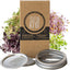Kit germinación acero inox 316 malla curvada 2 pzas