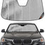 Parasol parabrisas BMW X4 F26 15-18 plateado/negro
