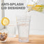 Jarra agua transparente 64oz con tapa sin BPA ideal para fiesta