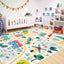 Alfombra animales granja para niños dormitorio sala