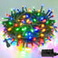 200 Luces LED Navidad Multicolor 75.8ft Exteriores e Interiores
