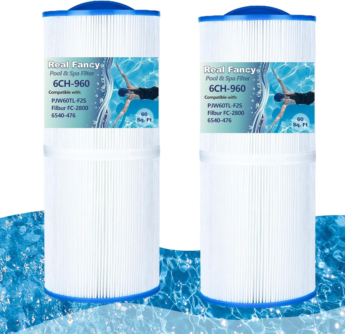 Filtro spa repuesto para j-300 j400 pjw60tl-f2s 60pies2