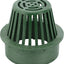 Rejilla atrio verde 6pulg