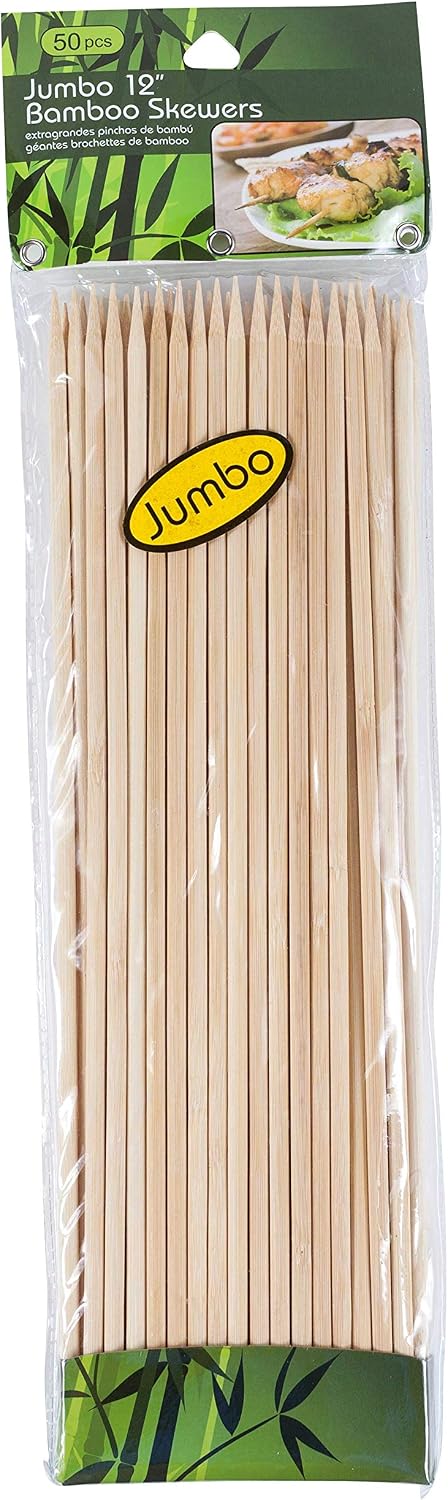 Brocheta bambú 50 pzas Jumbo