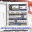 Caja eléctrica NEMA 4X acero 20x16x6pulg con cerradura