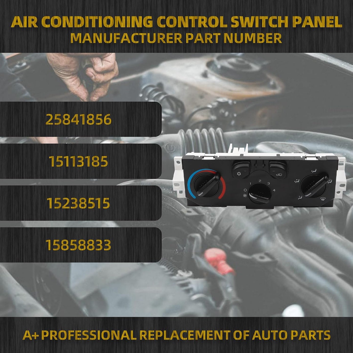 Módulo control clima HVAC Chevy Colorado GMC Canyon 04-12