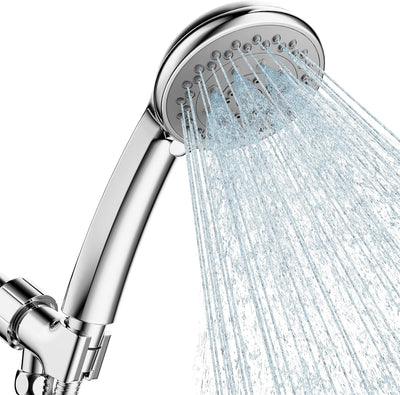 Cabezal ducha alta presión acero inox ajustable
