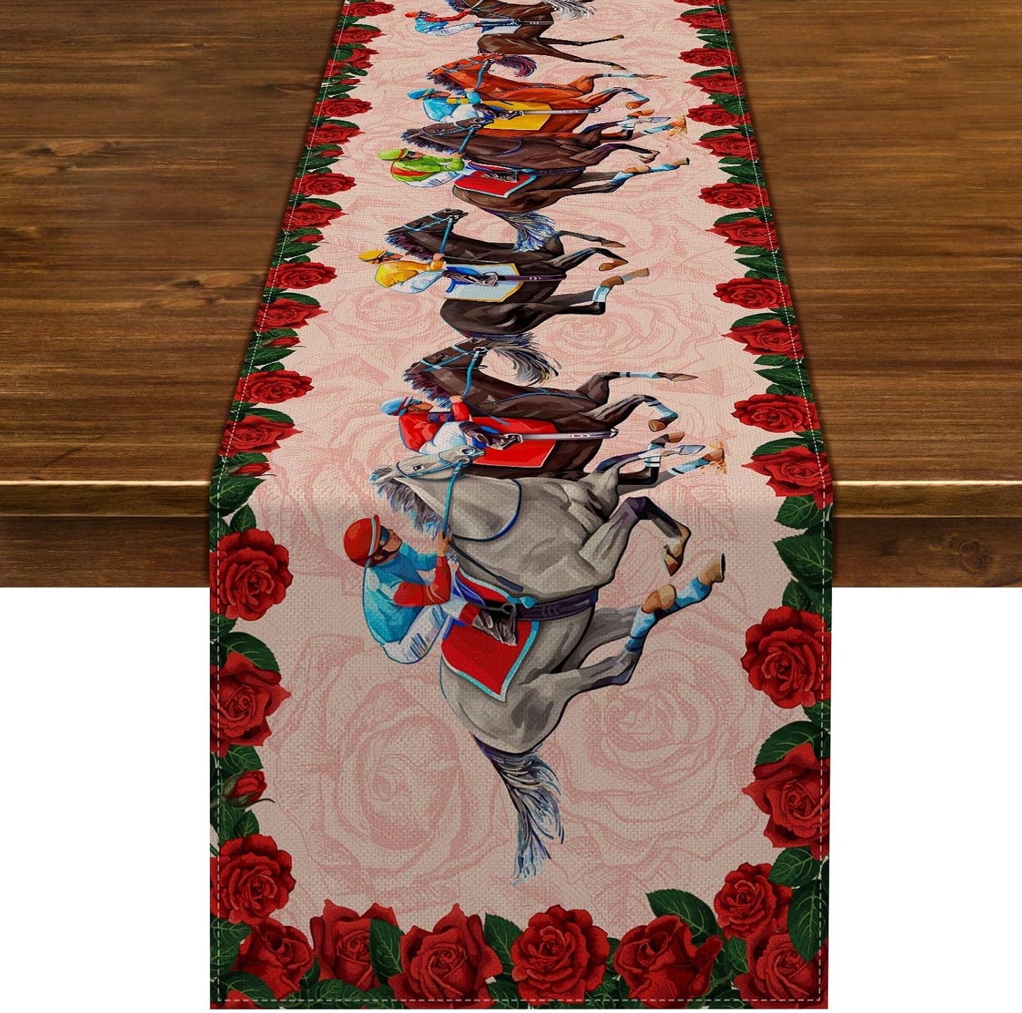 Camino mesa Kentucky para decoración de rosas