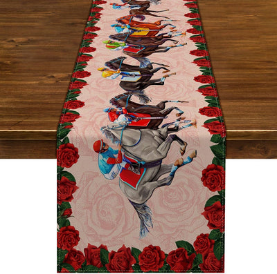Camino mesa Kentucky para decoración de rosas