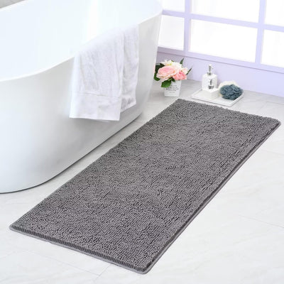Alfombras baño 20x30pulg felpilla suave antideslizante lavable