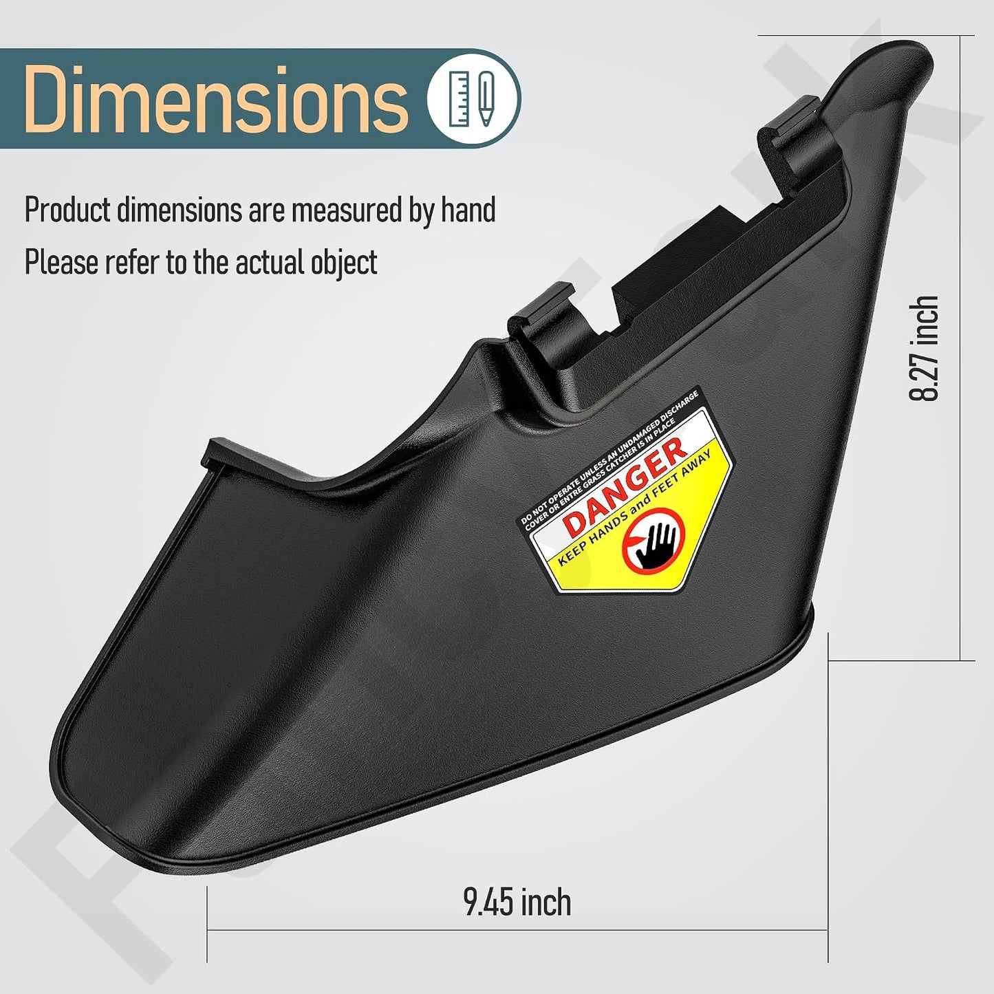 Canal descarga lateral comp S-Napper SP60-675 SP95-775