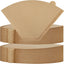 250 filtros de café cono papel natural sin blanquear para cafeteras 8-12 tazas