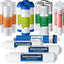 Set 28 Pzas Filtro RO 6 Etapas NSF Certificado Blanco