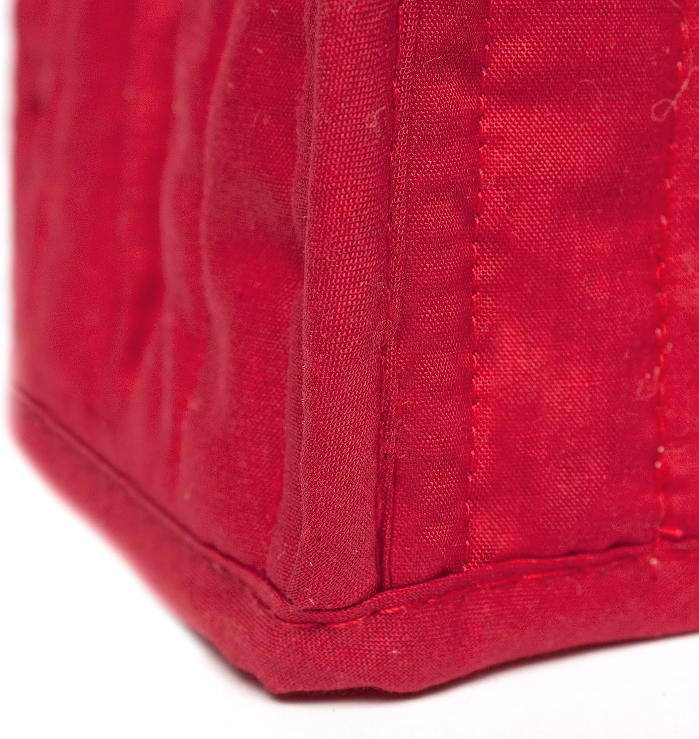 Funda tostadora acolchada poliéster algodón 2 rebanadas