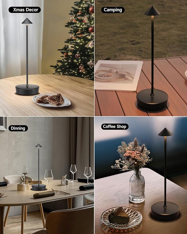 Lámpara LED Inalámbrica Mesa 2en1 7000mAh Impermeable