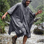 Poncho lluvia con capucha impermeable para adultos