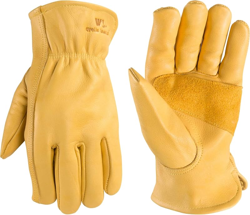 Guantes cuero premium trabajo