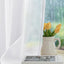 Cortinas transparentes blancas impermeables para porche