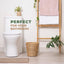 2 Pzas Cubo Basura Ratán para Baño Dormitorio