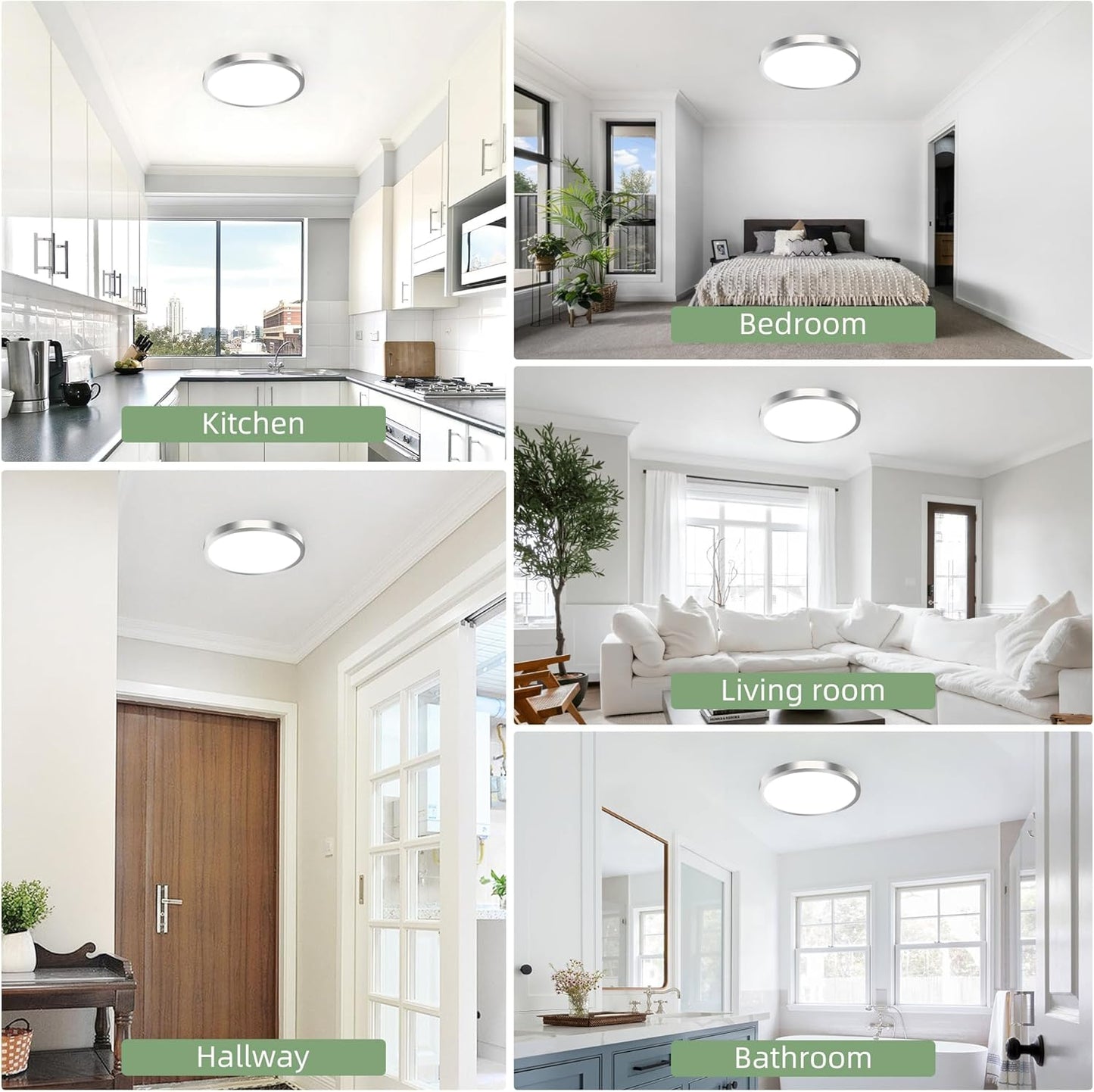 Pack 2 Lámparas LED Techo 12pulg CCT