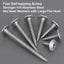Tornillos madera #8x1-3/4 acero inox 410 autorroscantes 110uds