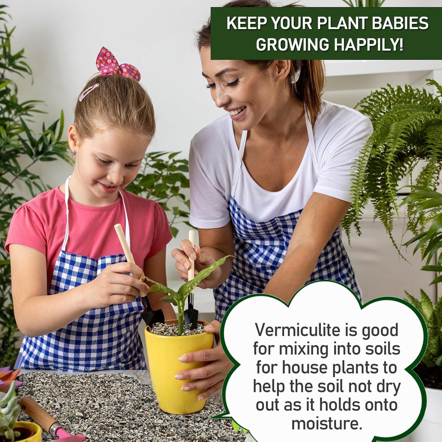 Vermiculita orgánica gruesa para plantas jardinería y hongos