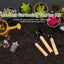 Organiz. plantas ruedas 11pulg soporte resistente