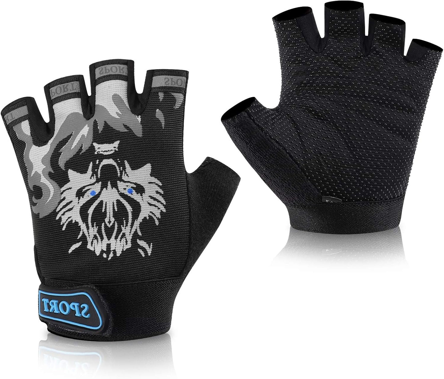 Guantes pesca ciclismo niños deportes al aire libre